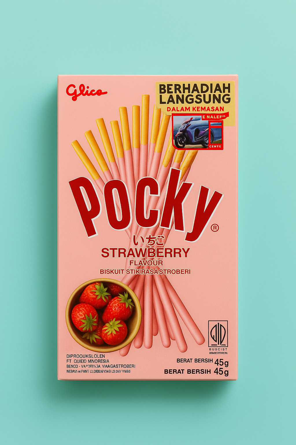 POCKY STRAWBERRY STICKS
